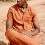 Ensemble homme chemise pantalon texturé san kod