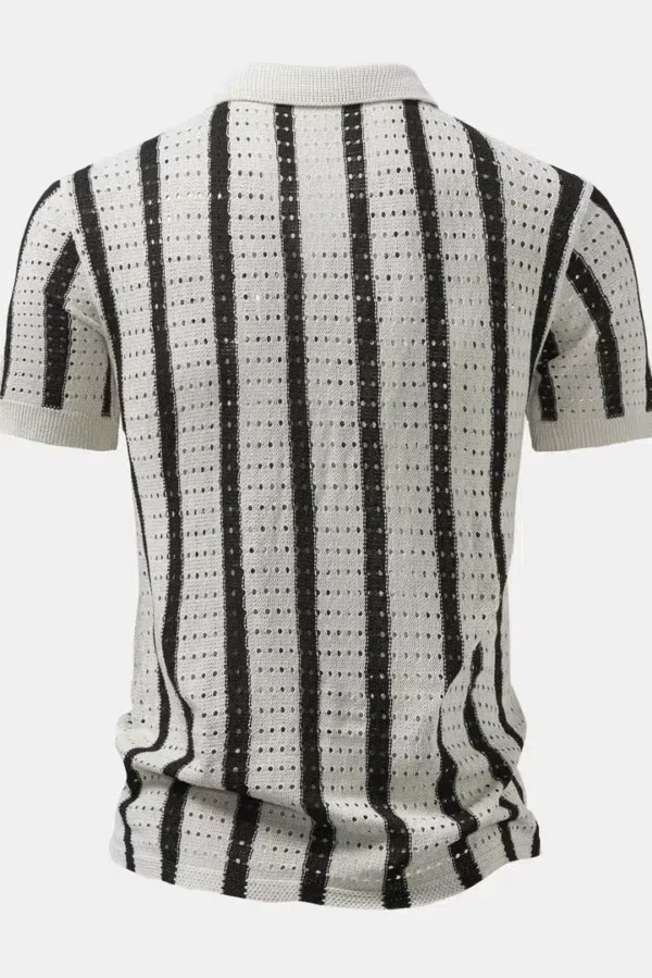 DOMINO • Ensemble chemise crochet et short