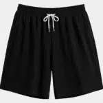 LIMYÈ • Ensemble chemise et short texturé - Noir