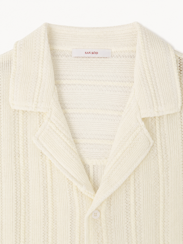 NIAJ • Chemise en maille texturée