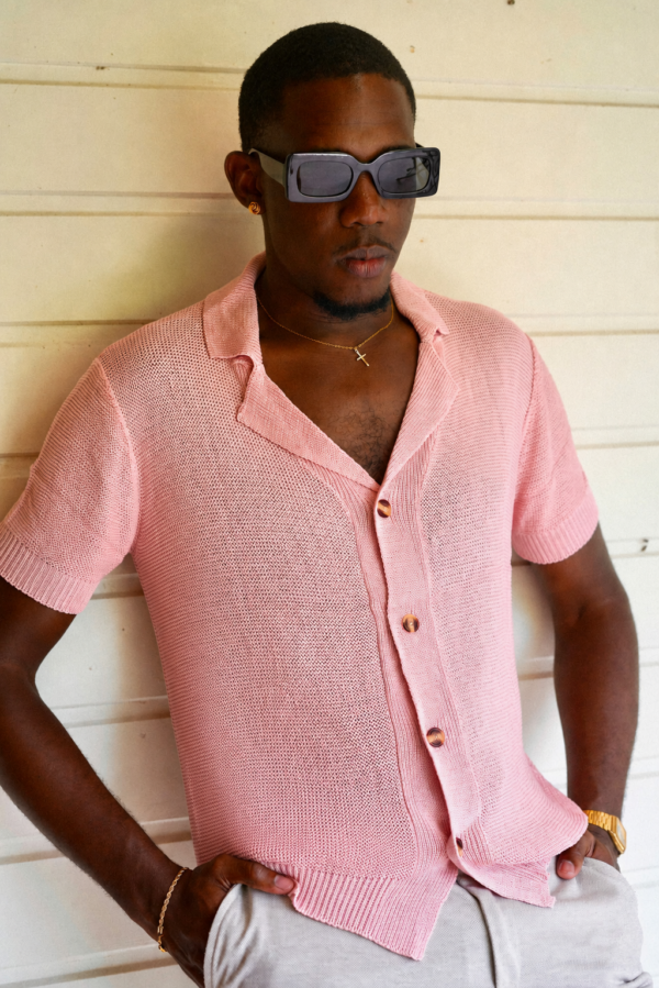 WOZÉ • Chemise en maille texturée